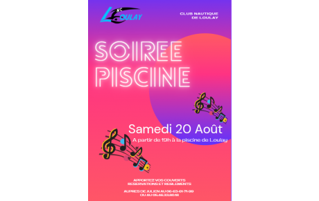 SOIREE PAELLA  DJ PISCINE LE 20 AOUT 2022